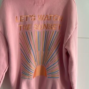 DANDY let’s watch the sunset hoodie (oversized)